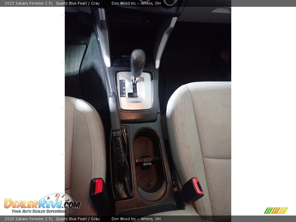 2015 Subaru Forester 2.5i Quartz Blue Pearl / Gray Photo #33