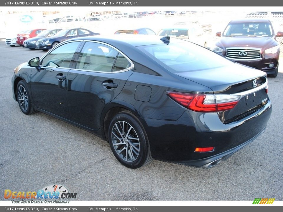 2017 Lexus ES 350 Caviar / Stratus Gray Photo #3