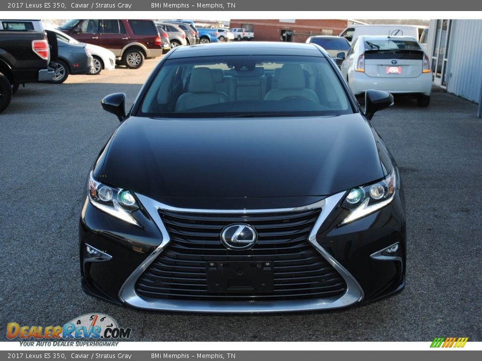 2017 Lexus ES 350 Caviar / Stratus Gray Photo #8