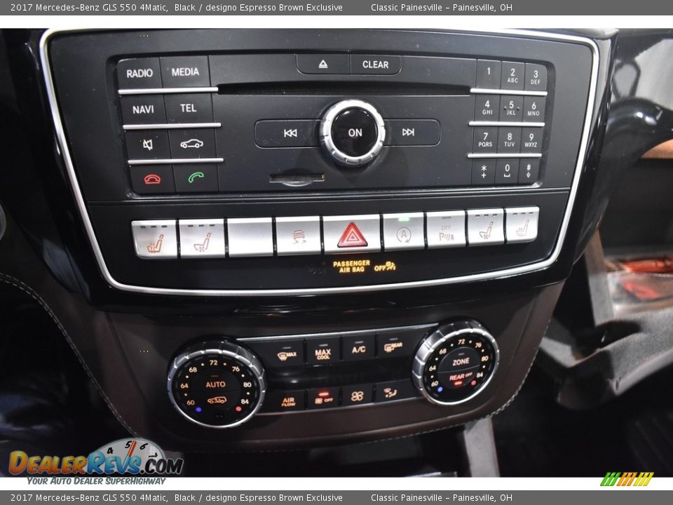 Controls of 2017 Mercedes-Benz GLS 550 4Matic Photo #15