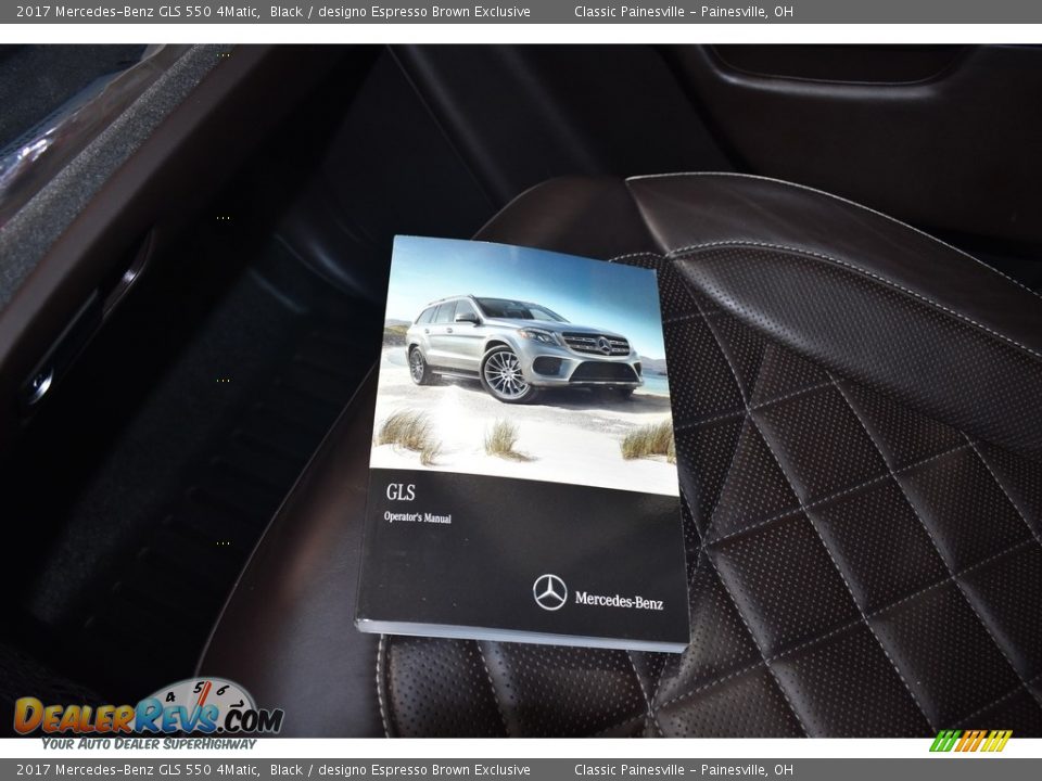 2017 Mercedes-Benz GLS 550 4Matic Black / designo Espresso Brown Exclusive Photo #17