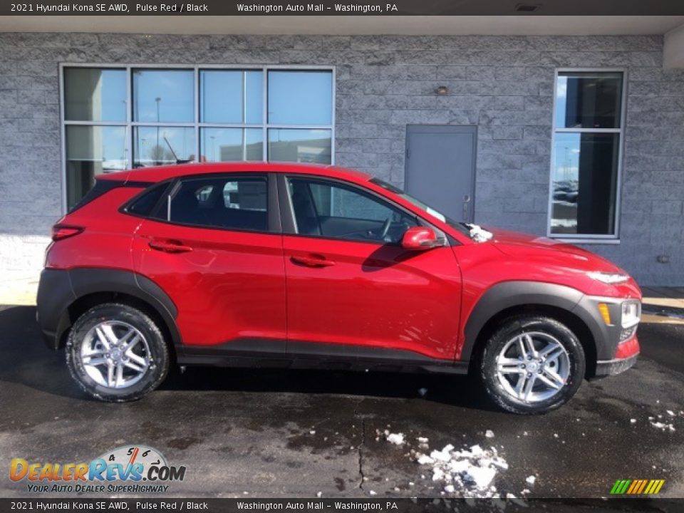 2021 Hyundai Kona SE AWD Pulse Red / Black Photo #2