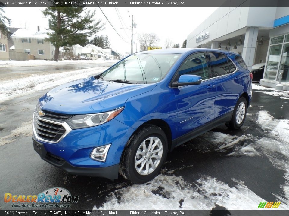 2019 Chevrolet Equinox LT AWD Kinetic Blue Metallic / Jet Black Photo #1