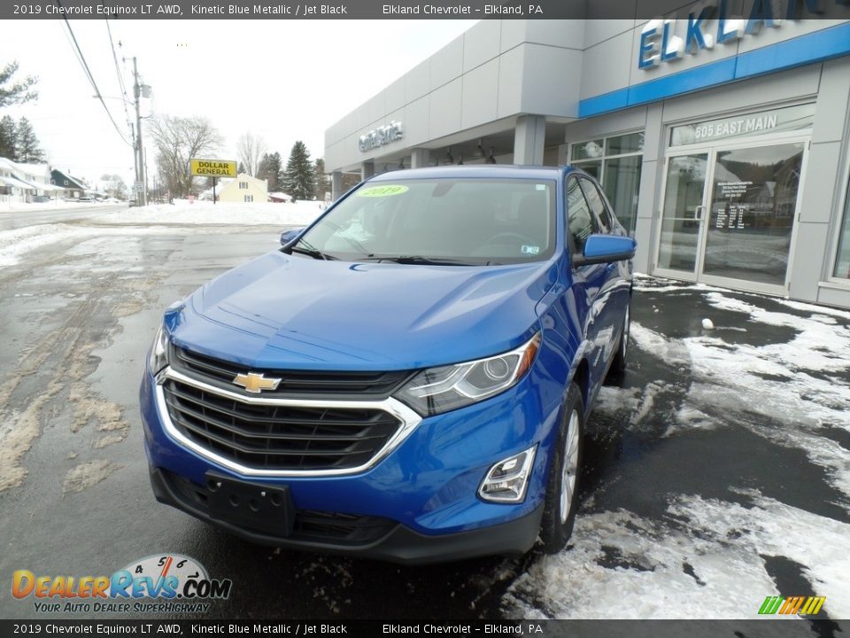 2019 Chevrolet Equinox LT AWD Kinetic Blue Metallic / Jet Black Photo #2