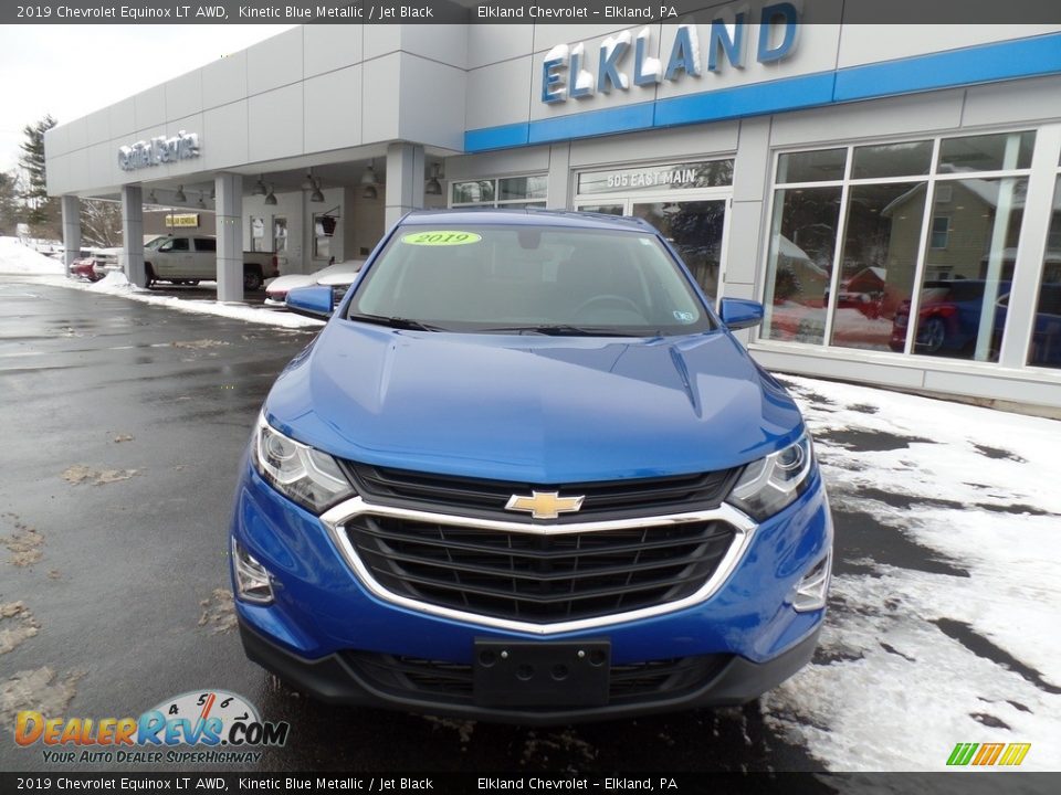 2019 Chevrolet Equinox LT AWD Kinetic Blue Metallic / Jet Black Photo #3