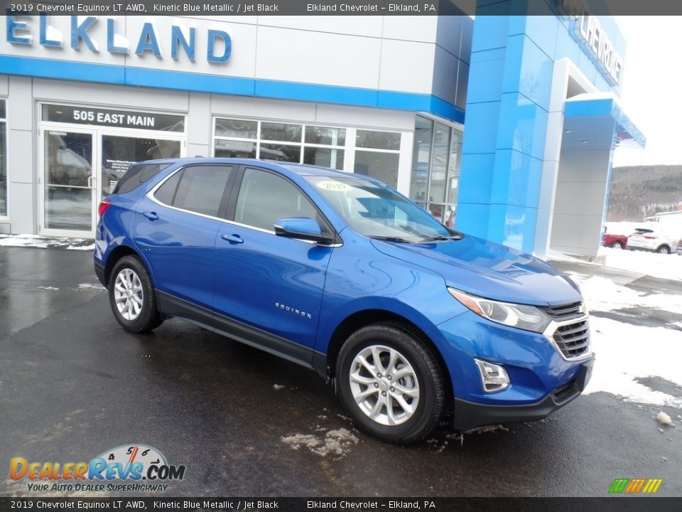 2019 Chevrolet Equinox LT AWD Kinetic Blue Metallic / Jet Black Photo #5