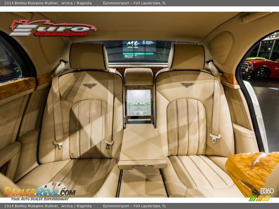 2014 Bentley Mulsanne Mulliner Arctica / Magnolia Photo #3