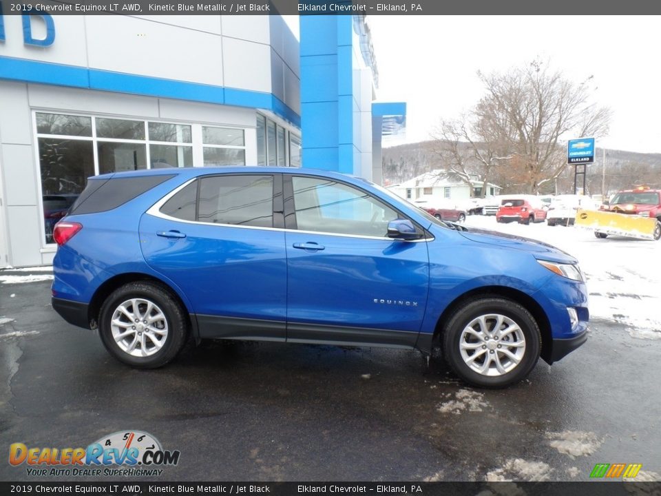 2019 Chevrolet Equinox LT AWD Kinetic Blue Metallic / Jet Black Photo #6