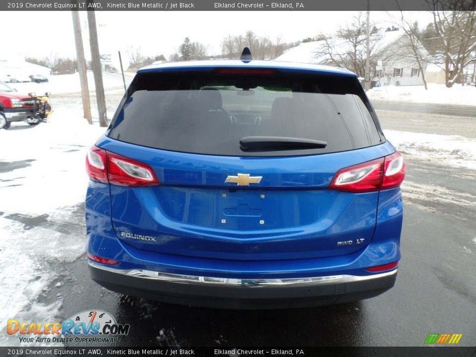 2019 Chevrolet Equinox LT AWD Kinetic Blue Metallic / Jet Black Photo #8