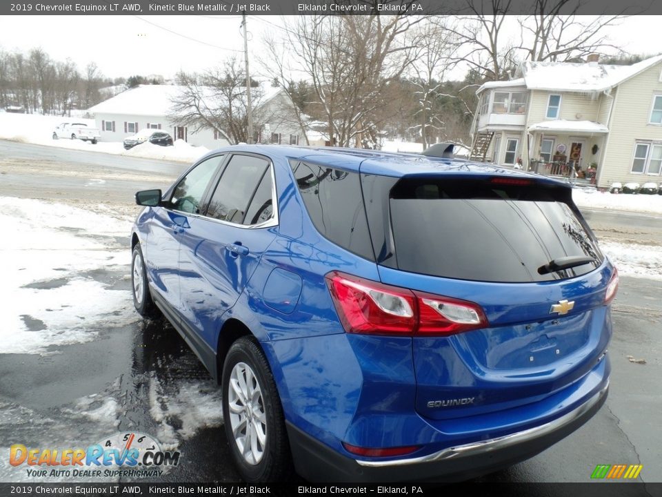 2019 Chevrolet Equinox LT AWD Kinetic Blue Metallic / Jet Black Photo #9