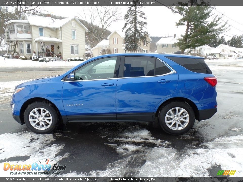 2019 Chevrolet Equinox LT AWD Kinetic Blue Metallic / Jet Black Photo #10