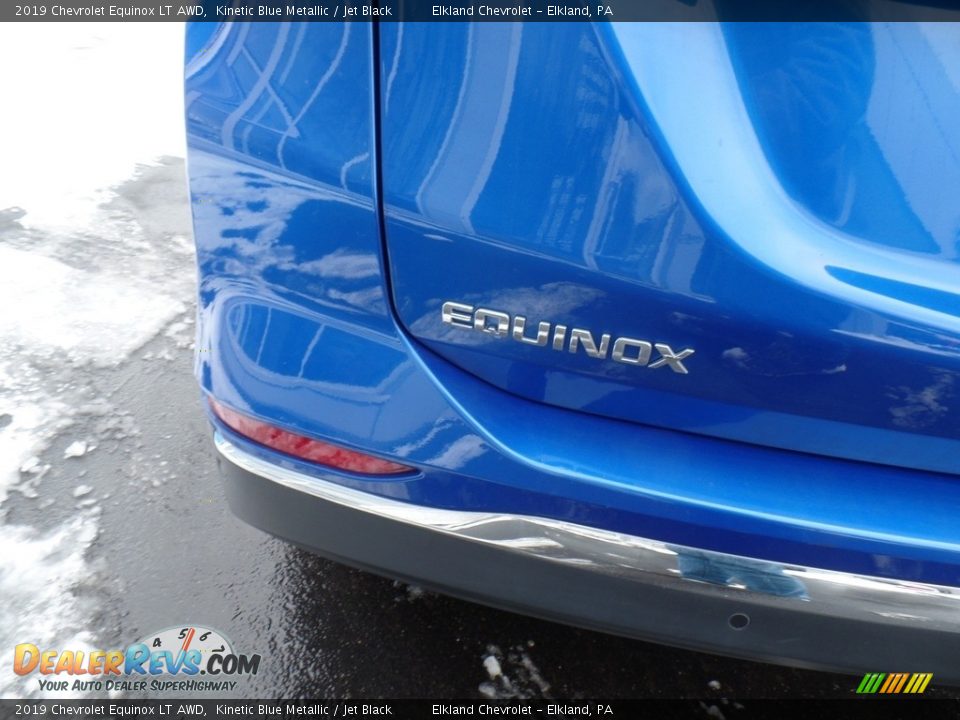 2019 Chevrolet Equinox LT AWD Kinetic Blue Metallic / Jet Black Photo #12