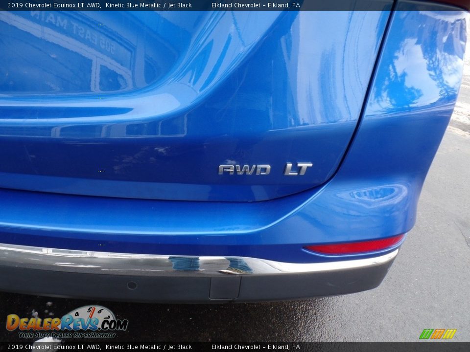 2019 Chevrolet Equinox LT AWD Kinetic Blue Metallic / Jet Black Photo #13