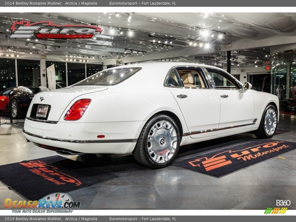 2014 Bentley Mulsanne Mulliner Arctica / Magnolia Photo #11