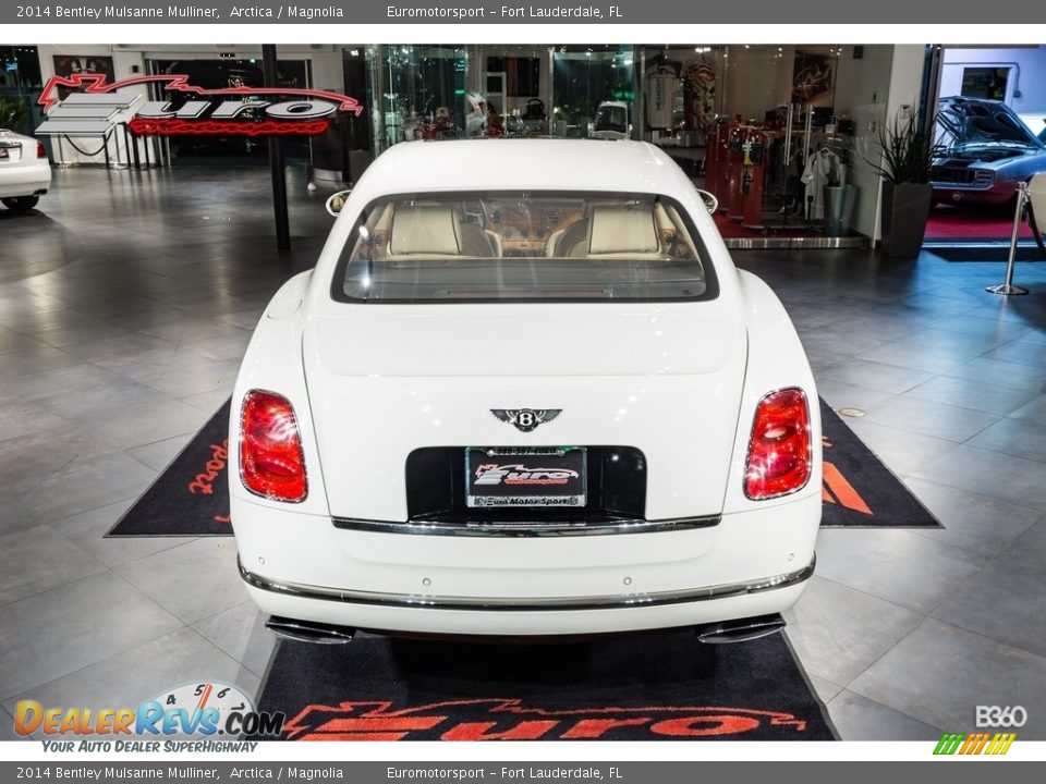 2014 Bentley Mulsanne Mulliner Arctica / Magnolia Photo #19