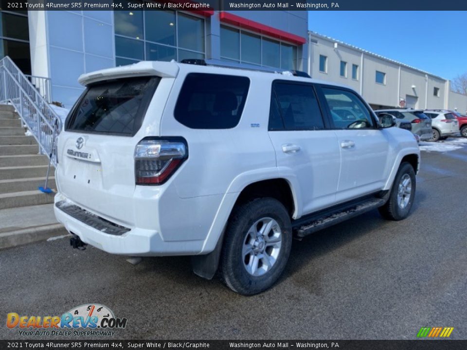 2021 Toyota 4Runner SR5 Premium 4x4 Super White / Black/Graphite Photo #14