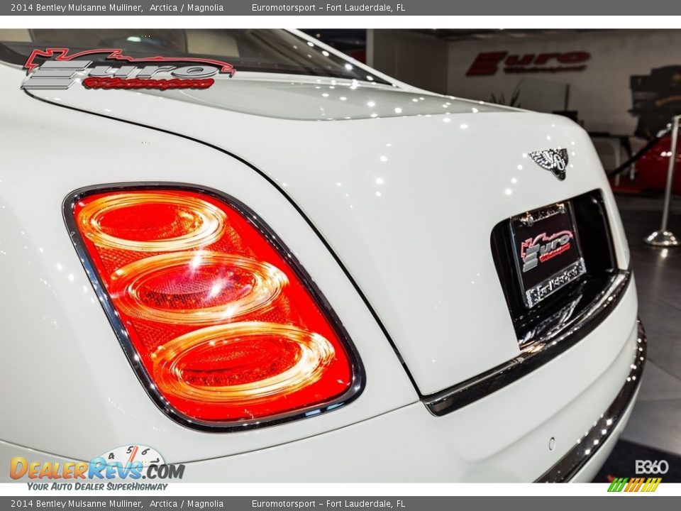 2014 Bentley Mulsanne Mulliner Arctica / Magnolia Photo #27