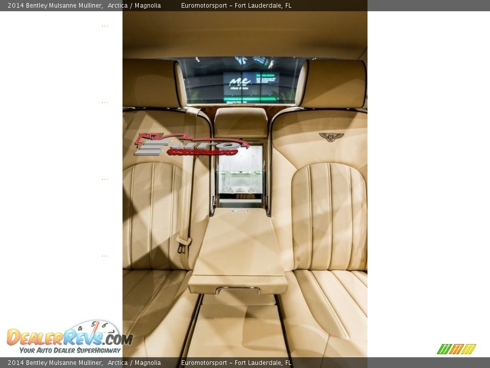 2014 Bentley Mulsanne Mulliner Arctica / Magnolia Photo #35
