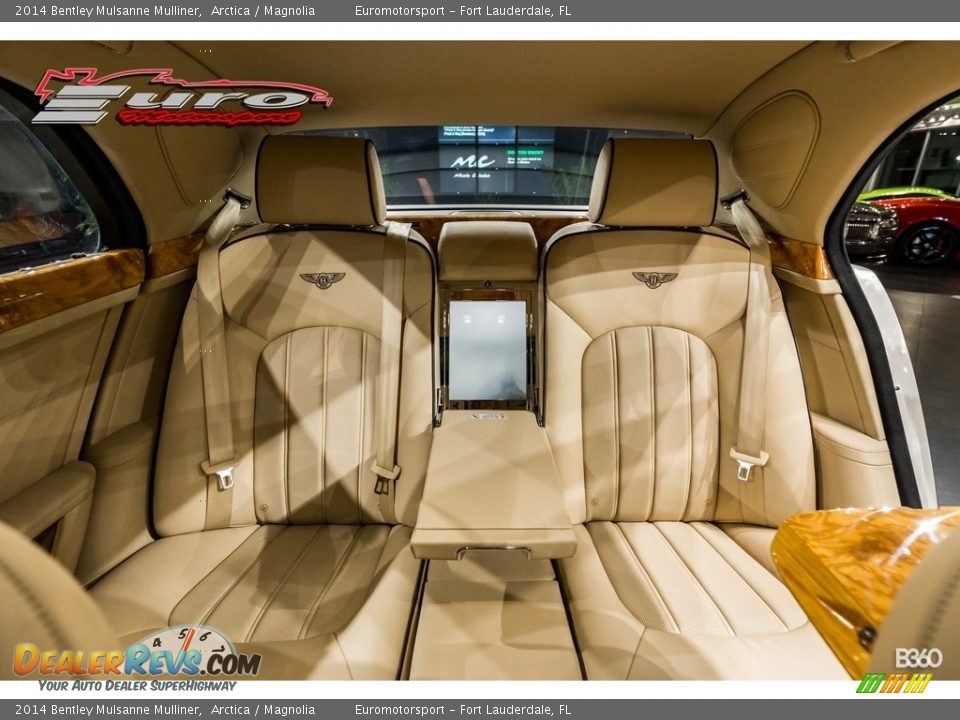 2014 Bentley Mulsanne Mulliner Arctica / Magnolia Photo #36