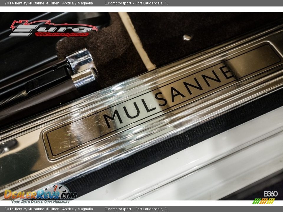 2014 Bentley Mulsanne Mulliner Arctica / Magnolia Photo #48