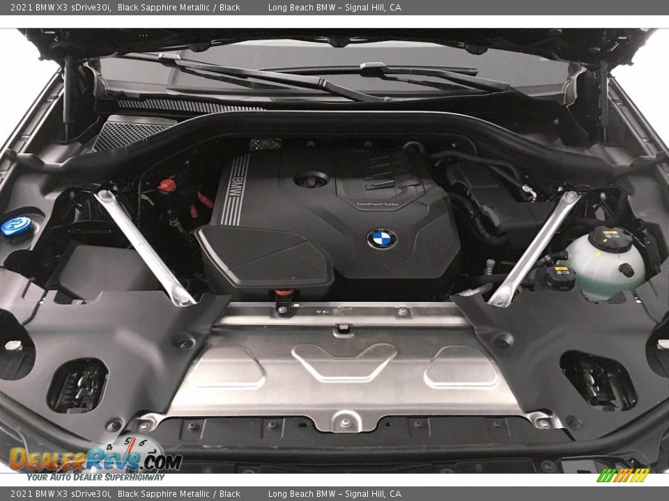 2021 BMW X3 sDrive30i Black Sapphire Metallic / Black Photo #10