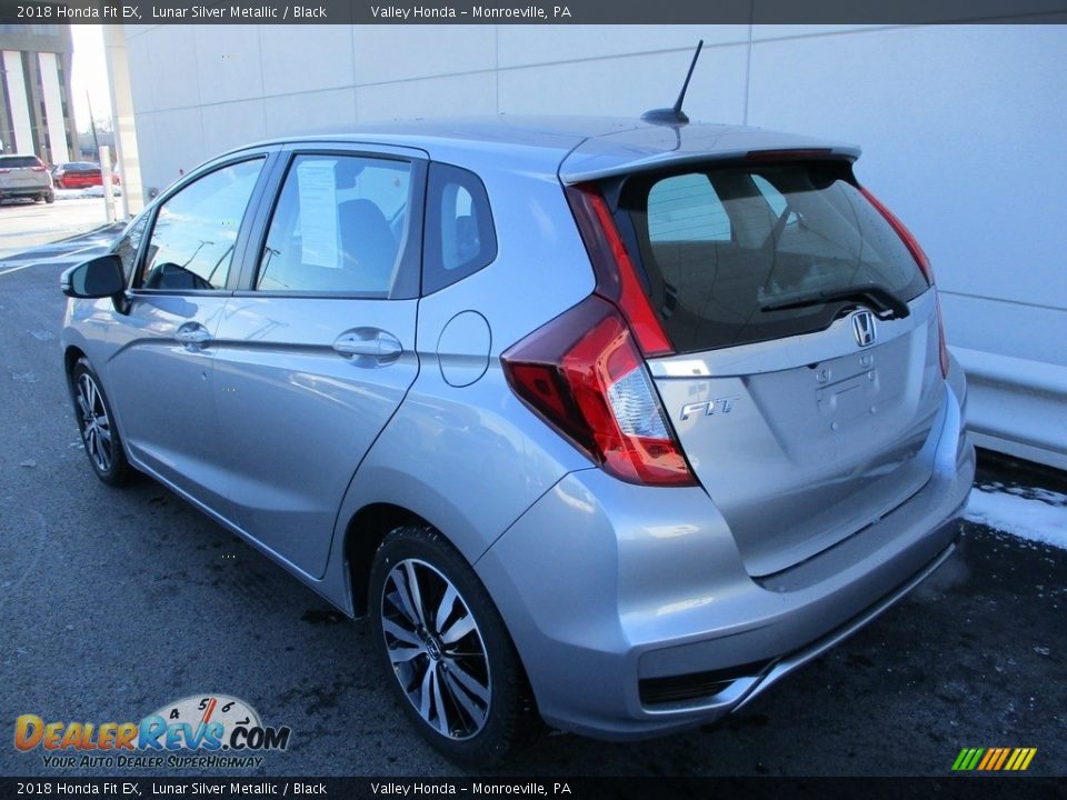 2018 Honda Fit EX Lunar Silver Metallic / Black Photo #3