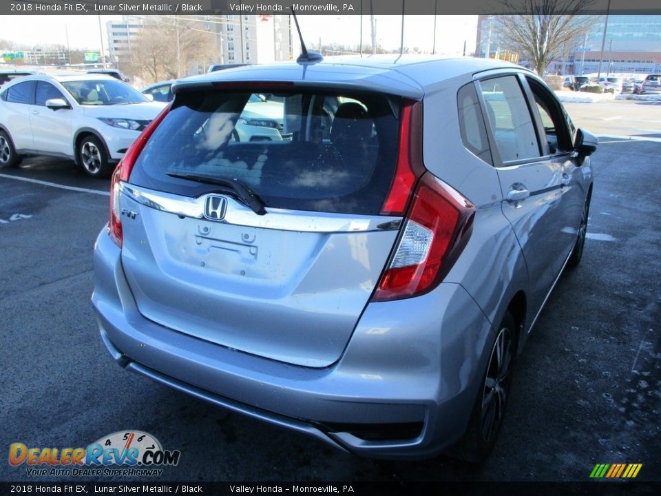 2018 Honda Fit EX Lunar Silver Metallic / Black Photo #5