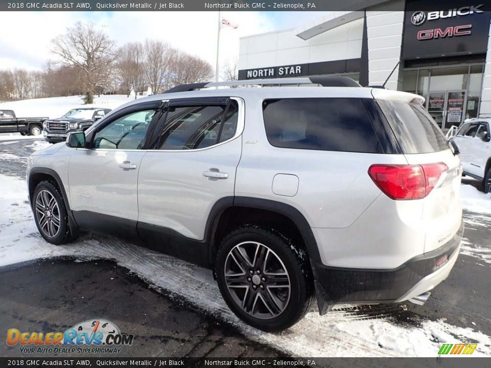 2018 GMC Acadia SLT AWD Quicksilver Metallic / Jet Black Photo #12