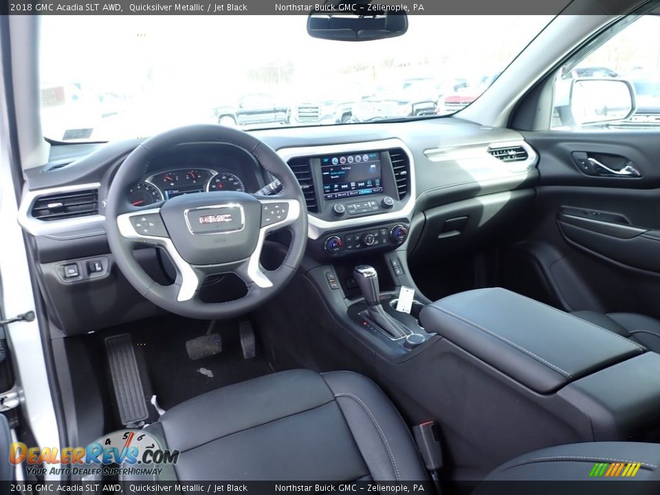 2018 GMC Acadia SLT AWD Quicksilver Metallic / Jet Black Photo #19