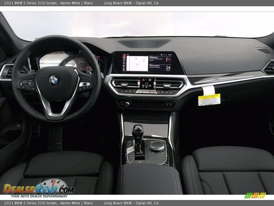 2021 BMW 3 Series 330i Sedan Alpine White / Black Photo #5