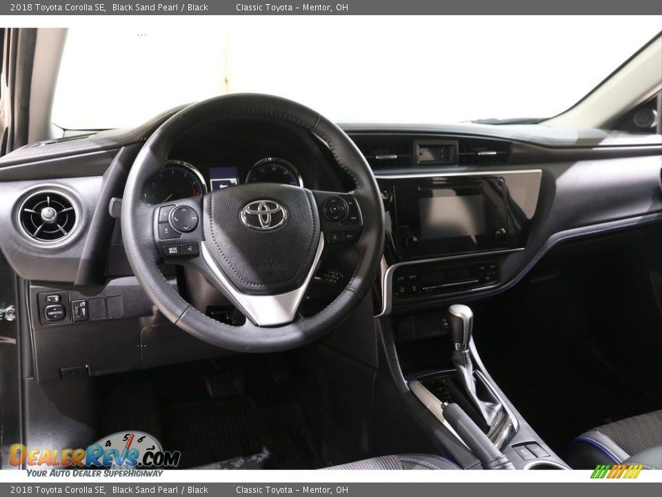 2018 Toyota Corolla SE Black Sand Pearl / Black Photo #6