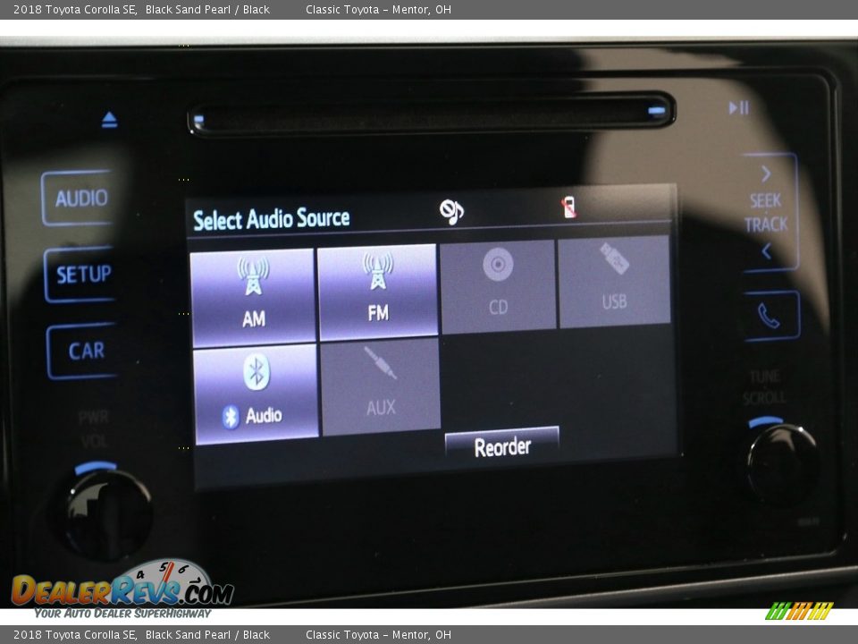 2018 Toyota Corolla SE Black Sand Pearl / Black Photo #10