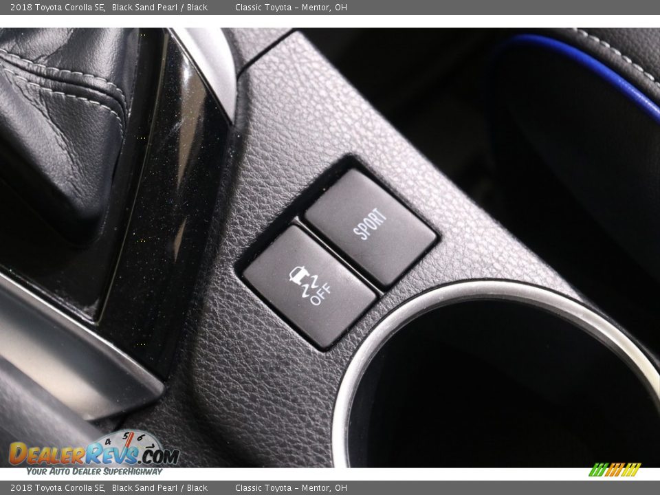 2018 Toyota Corolla SE Black Sand Pearl / Black Photo #13
