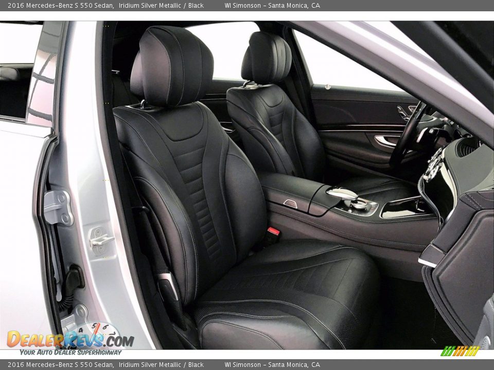 Front Seat of 2016 Mercedes-Benz S 550 Sedan Photo #6