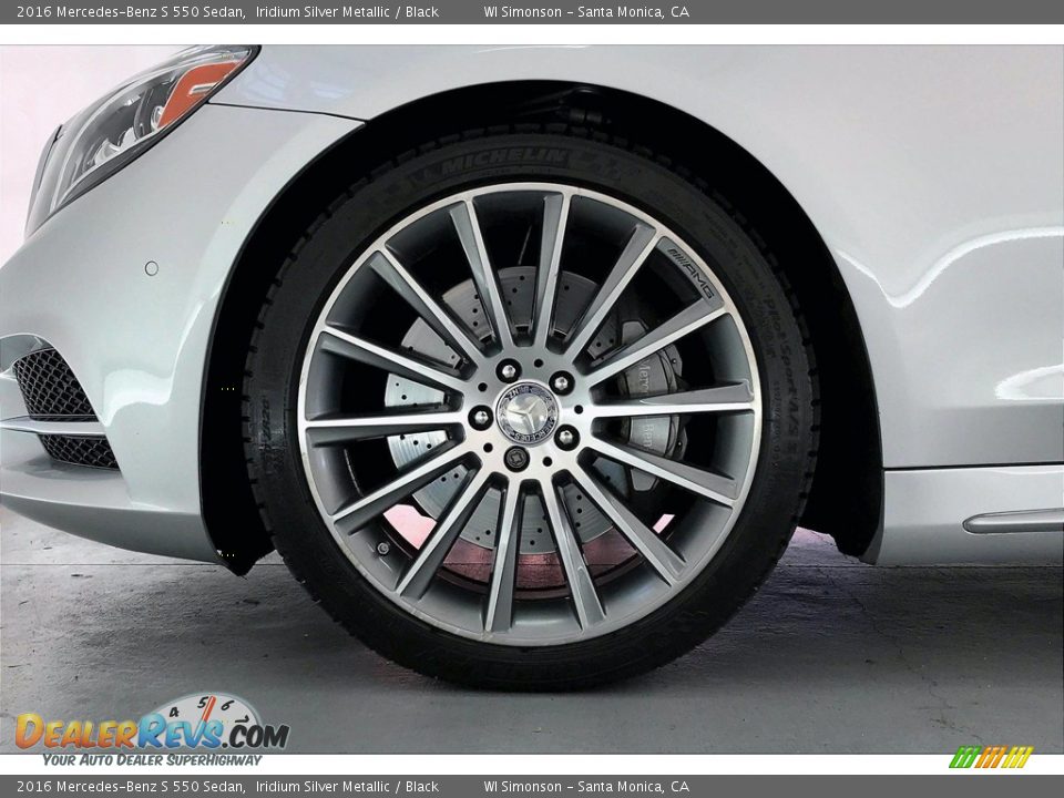 2016 Mercedes-Benz S 550 Sedan Wheel Photo #8