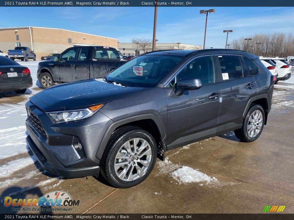 2021 Toyota RAV4 XLE Premium AWD Magnetic Gray Metallic / Black Photo #1