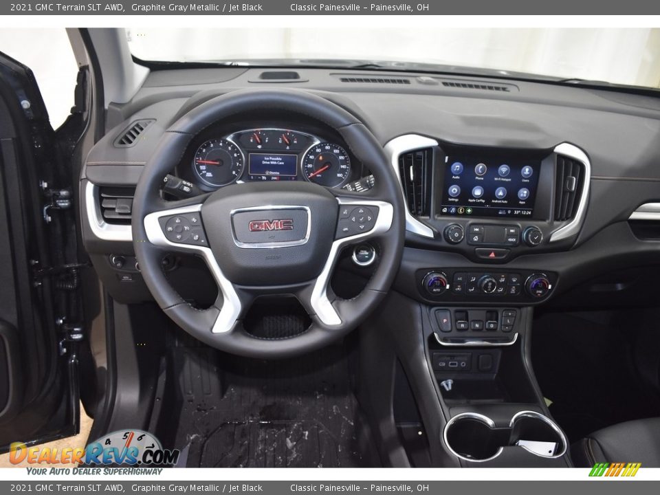 2021 GMC Terrain SLT AWD Graphite Gray Metallic / Jet Black Photo #10