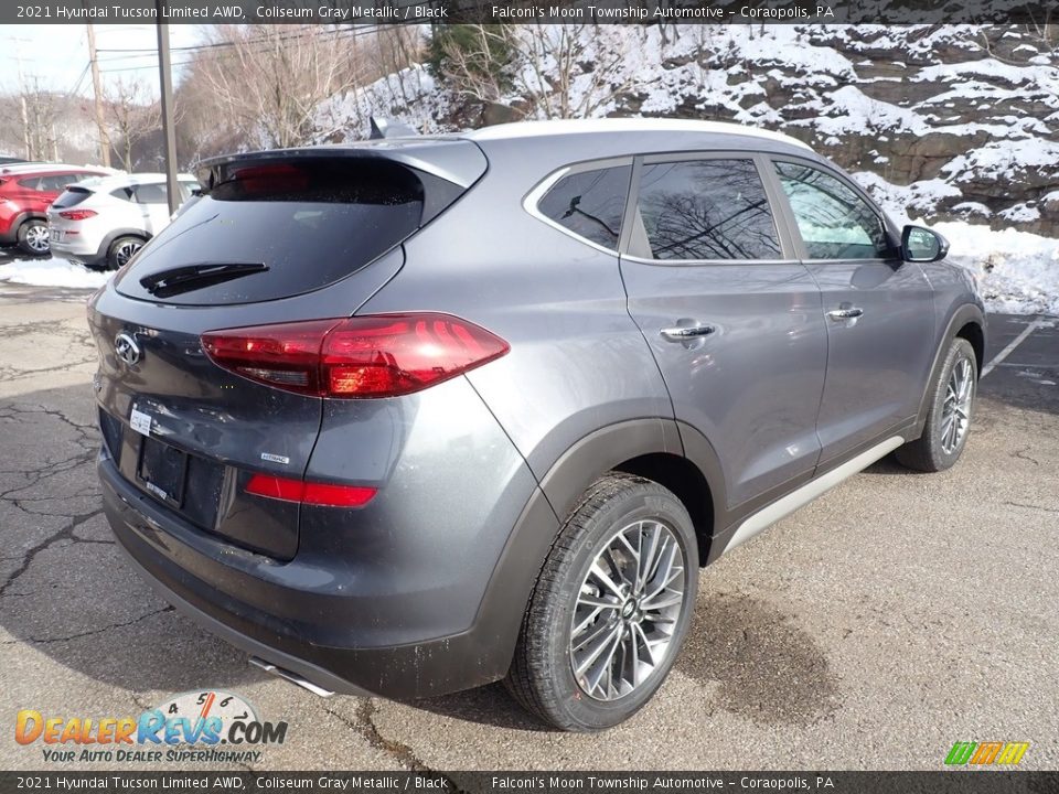 2021 Hyundai Tucson Limited AWD Coliseum Gray Metallic / Black Photo #2