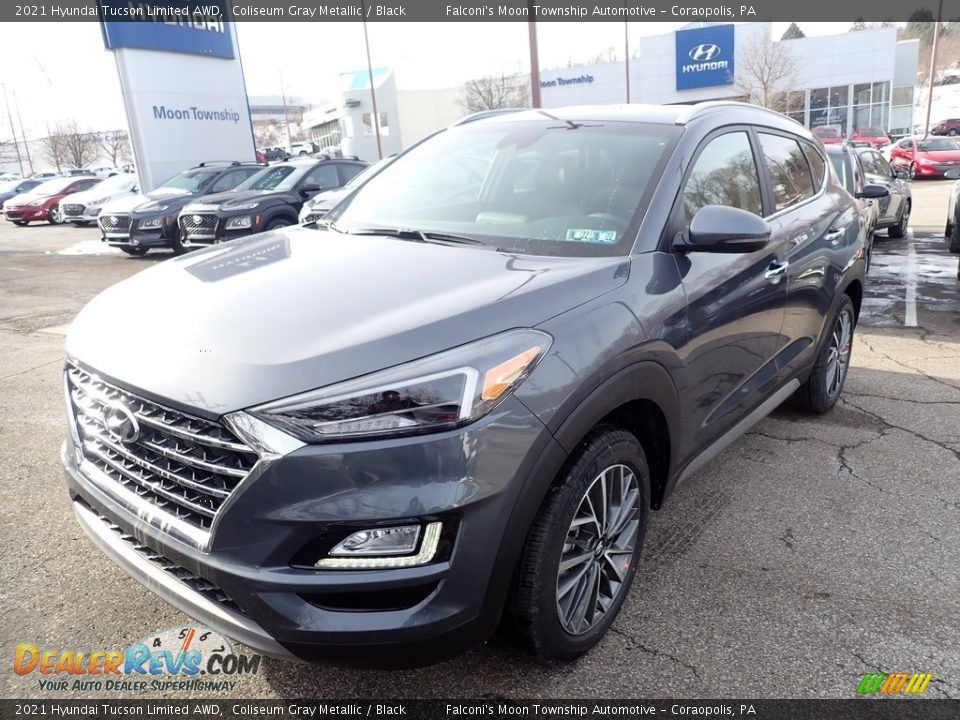 2021 Hyundai Tucson Limited AWD Coliseum Gray Metallic / Black Photo #5