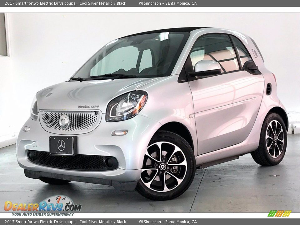 Cool Silver Metallic 2017 Smart fortwo Electric Drive coupe Photo #11