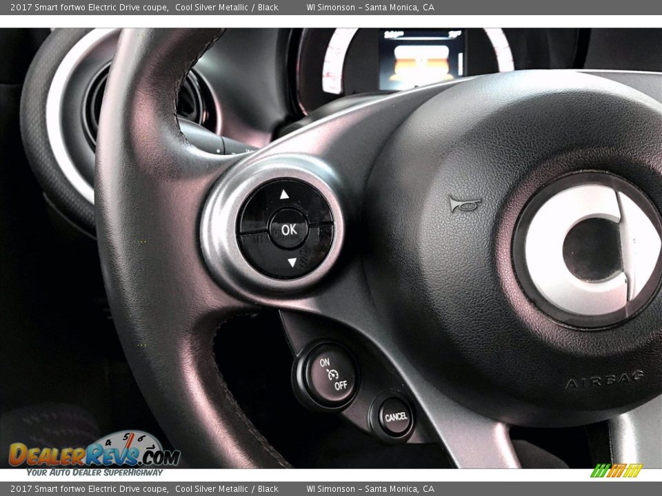2017 Smart fortwo Electric Drive coupe Steering Wheel Photo #17