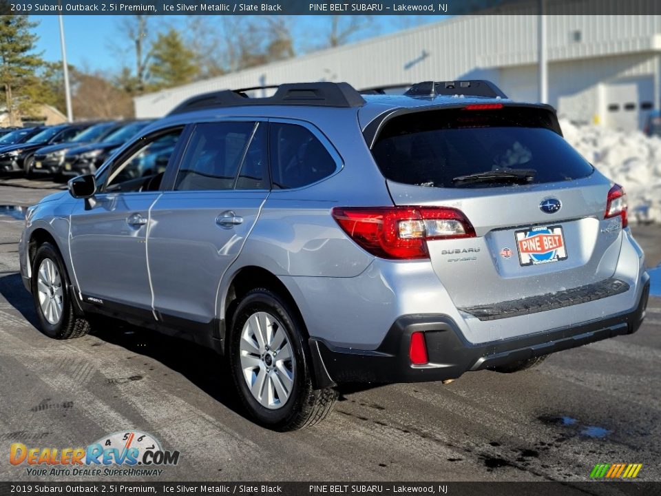 2019 Subaru Outback 2.5i Premium Ice Silver Metallic / Slate Black Photo #17