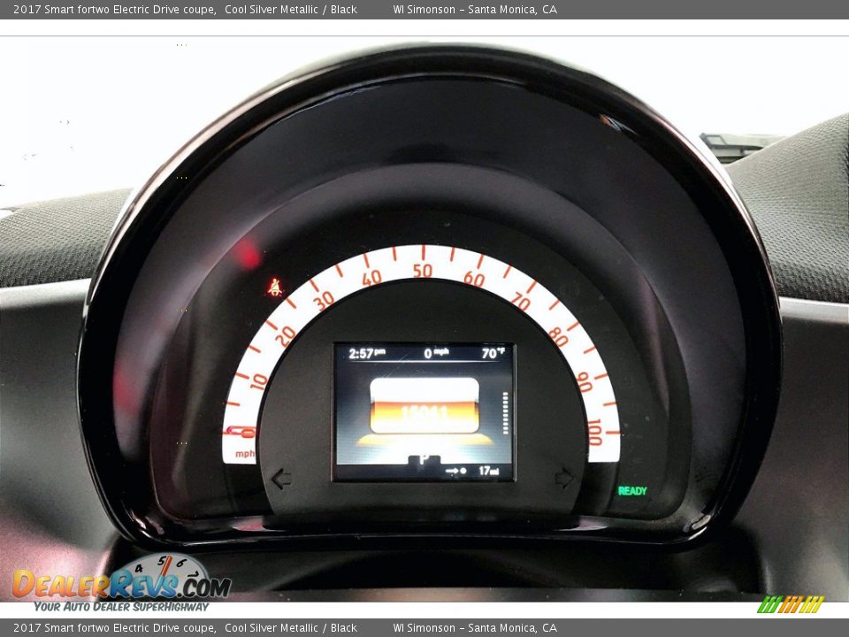 2017 Smart fortwo Electric Drive coupe Gauges Photo #19