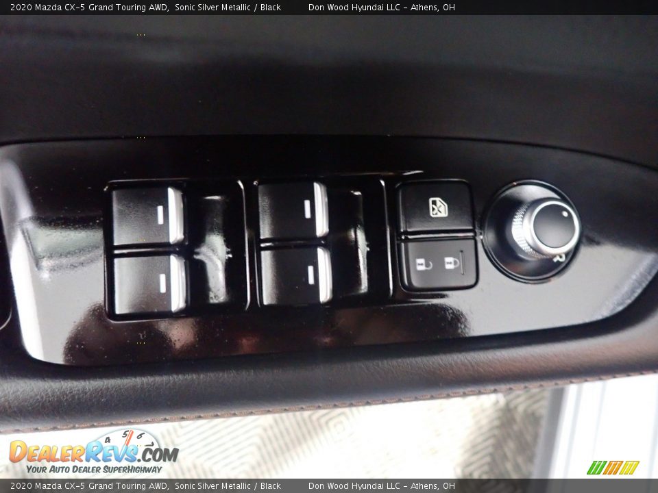2020 Mazda CX-5 Grand Touring AWD Sonic Silver Metallic / Black Photo #24