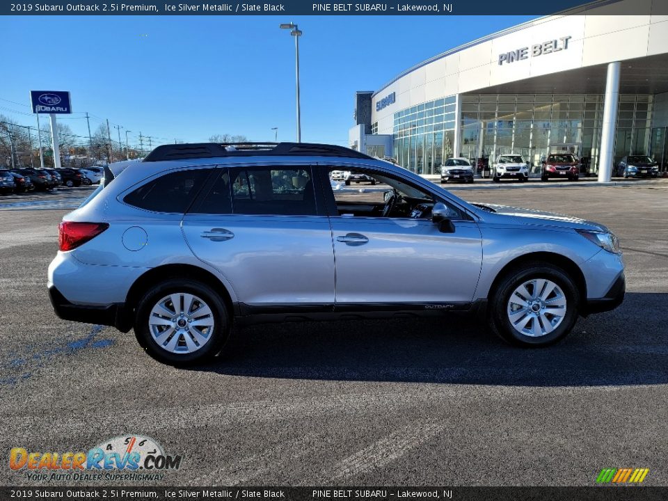 2019 Subaru Outback 2.5i Premium Ice Silver Metallic / Slate Black Photo #20