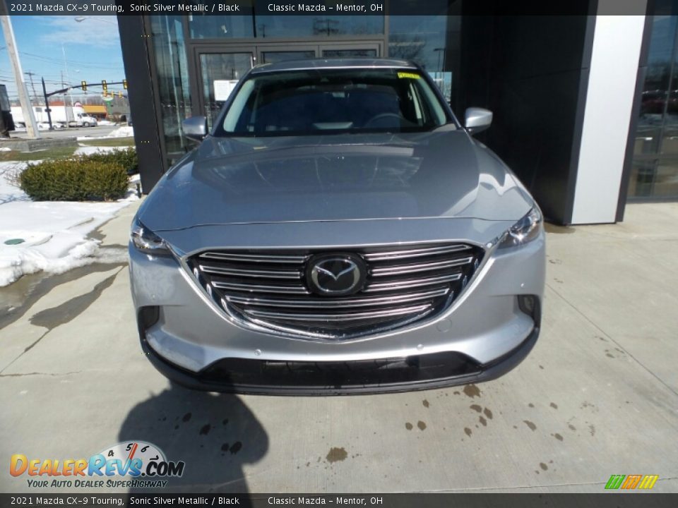 2021 Mazda CX-9 Touring Sonic Silver Metallic / Black Photo #2