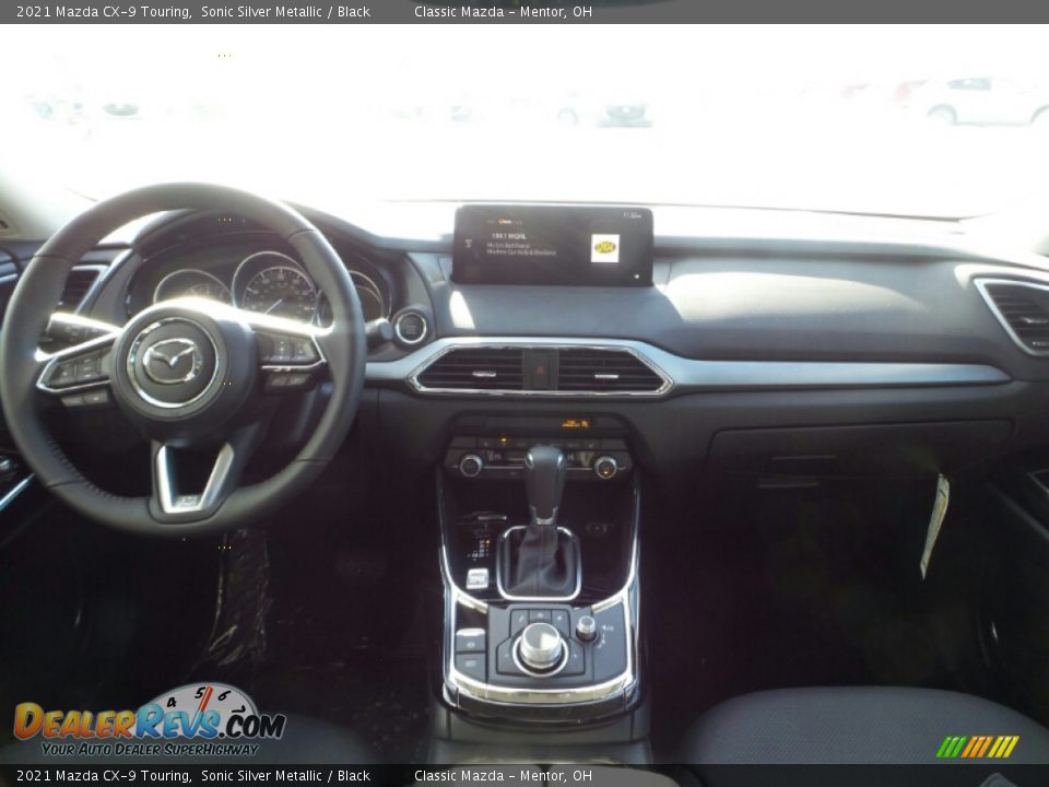2021 Mazda CX-9 Touring Sonic Silver Metallic / Black Photo #3