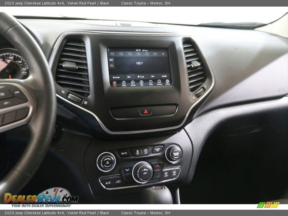 2020 Jeep Cherokee Latitude 4x4 Velvet Red Pearl / Black Photo #9