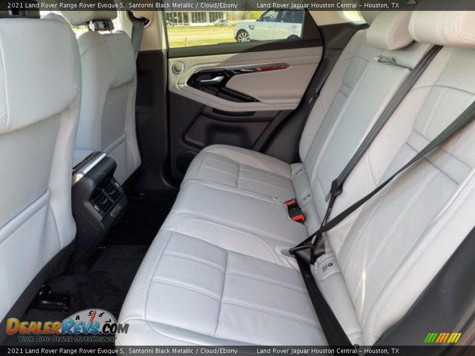 Rear Seat of 2021 Land Rover Range Rover Evoque S Photo #6