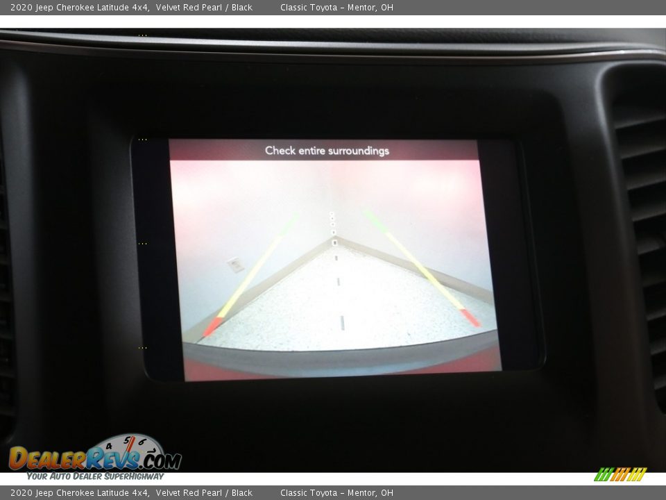 2020 Jeep Cherokee Latitude 4x4 Velvet Red Pearl / Black Photo #13